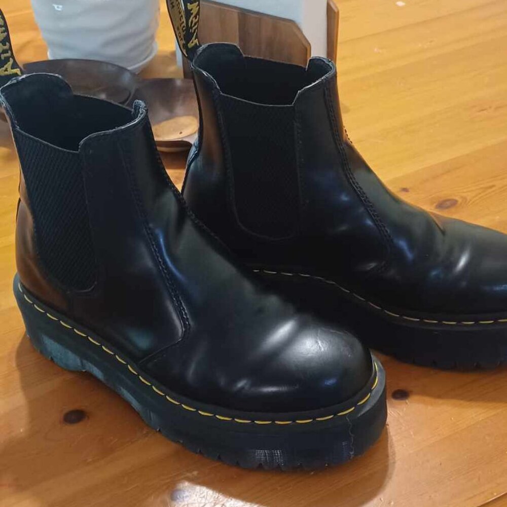 Dr. Martens Chelsea Platform Boot